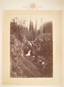 Arched Falls Foot of Mt. Blackmore M.T. by William Henry Jackson