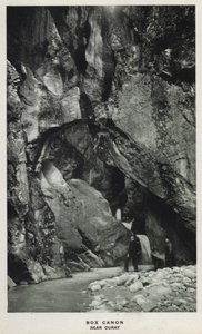Canyons of Colorado: Box Canon, Near Ouray by William Henry Jackson