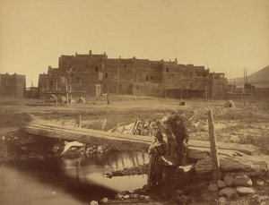 Pueblo de Taos, Northern New Mexico, Denver and Rio Grande Railway