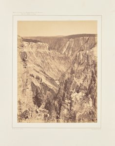 The Grand Canyon, One Mile Below the Falls by William Henry Jackson