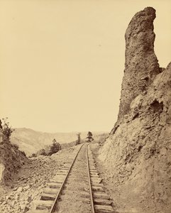 Toltec Gorge from The Portal by William Henry Jackson