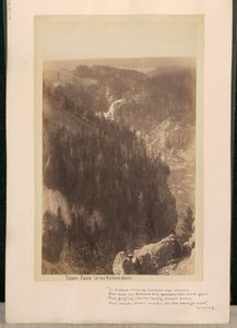 Upper Falls of the Yellowstone by William Henry Jackson