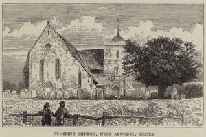 Climping Church, near Arundel, Sussex by William Henry James Boot