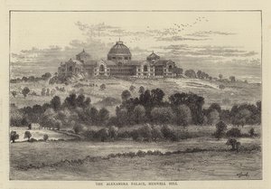 The Alexandra Palace, Muswell Hill by William Henry James Boot