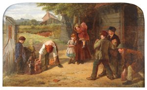 The Village Game by William Henry Knight