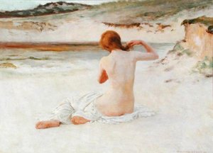 Nude on a Beach