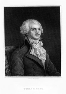 Maximilien Robespierre, one of the leaders of the French Revolution, 19th century