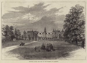Hatfield House, the Seat of the Marquis of Salisbury by William Henry Pike