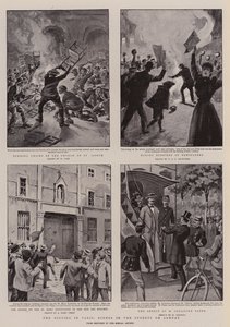 The Rioting in Paris, Scenes in the Streets on Sunday