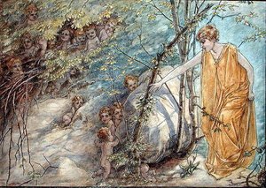 Little Shadows by William Henry Romaine Walker