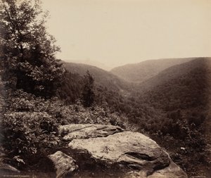 Cliff View, Summit of Alleghenies by William Herman Rau