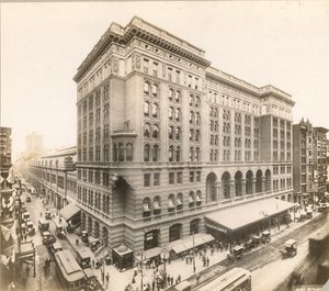 Market Street at 12th, 1912 by William Herman Rau