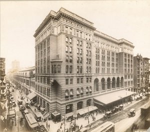 Market Street at 12th, Philadelphia by William Herman Rau