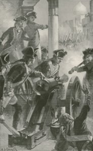Clive Holds the Town and Fort of Arcot Against the French and Their Allies