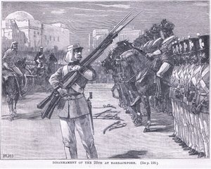Disarmament of the 26th at Barrackpore, 1857