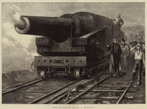 Firing the Eighty-One Ton Gun at Shoeburyness