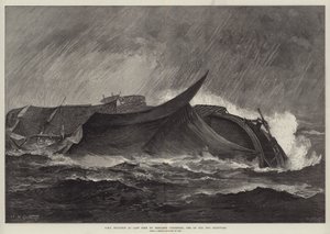 HMS Eurydice as Last Seen by Benjamin Cuddiford, One of the Two Survivors by William Heysham Overend