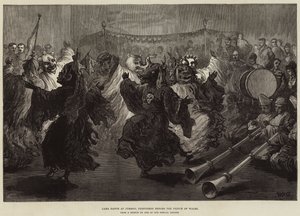 Lama Dance at Jummoo, Performed Before the Prince of Wales