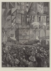 Lord Salisbury addressing a Meeting in the Guildhall, Londonderry