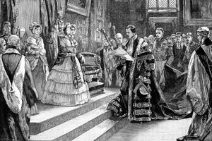 Presentation to the Queen