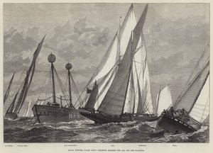 Royal Victoria Yacht Club, Collision between the Ada and the Florinda