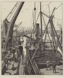 Shipping Material at Woolwich for the Souakim Railway