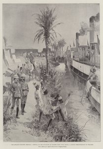 The Advance Towards Dongola, Arrival of the Gun-Boats at Kosheh from Wady Halfa, a Native Demonstration of Welcome