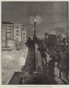 The Attempt to blow up London Bridge with Dynamite on Saturday Last by William Heysham Overend