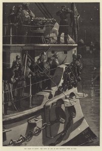The Crisis in Egypt, the Bows of one of Her Majesty