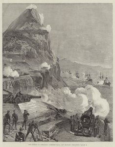 The Defence of Gibraltar, Combined Naval and Military Operations, 13 March
