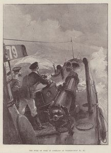 The Duke of York in Command of Torpedo-Boat No 79