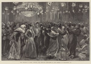 The English in Cairo, visiting the Howling Dervishes in the Mosque of Mohammed Ali