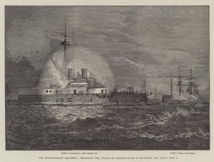 The Evolutionary Squadron, repelling the Attack by Torpedo-Boats in Blacksod Bay, Mayo, 7 July