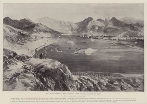 The Graeco-Turkish War, General View of the Battle of Mati by William Heysham Overend