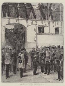 The Landing of the Ameer