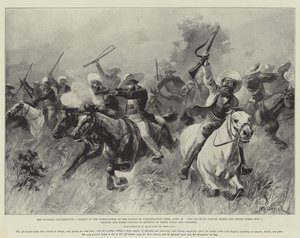 The Matabili Insurrection, Charge of the Afrikanders at the Battle of Colenbrander Farm, 25 April, One Touch of Nature makes the Whole World Kin; British and Boers uniting in Defence of their Wives