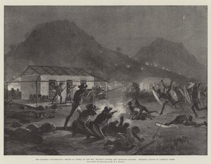 The Matabili Insurrection, Relief of Inseza by the Honourable Maurice Gifford and Inspector Southey, Matabili Attack on Cummin