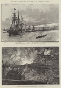 The Naval Manoeuvres by William Heysham Overend