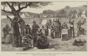 The Nile Expedition, En Route to Dongola with the Guards
