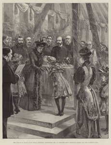 The Prince of Wales at St Mary