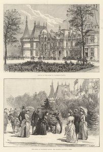 The Queen at Waddesdon Manor