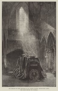 The Remains of Lord Tennyson in St Faith