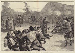 The Royal Family in the Highlands, the Tug of War-Balmoral against Abergeldie