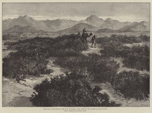 The War in the Soudan, the Road to Sinkat, View showing the Nature of the Country