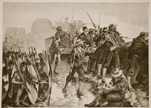 The Zulu War: Defending a Laager Against a Zulu Attack