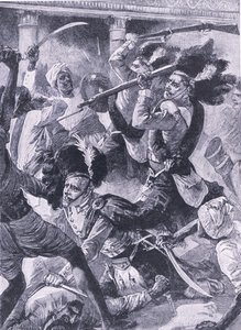 The second Relief of Lucknow, illustration from 