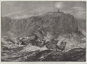 Wreck of HMS Wasp at Tory Island, Donegal