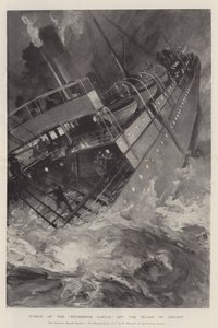 Wreck of the Drummond Castle off the Island of Ushant by William Heysham Overend