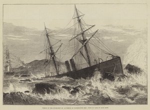Wreck of the Steam-Ship St Lawrence on Paternoster Reef, West of Cape of Good Hope