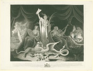 Allegory of the Power of Great Britain, 1787